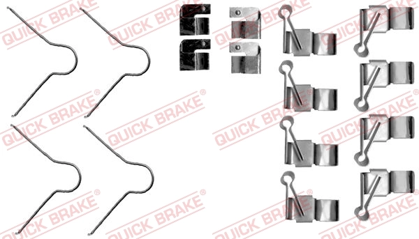 Accessory Kit, disc brake pad